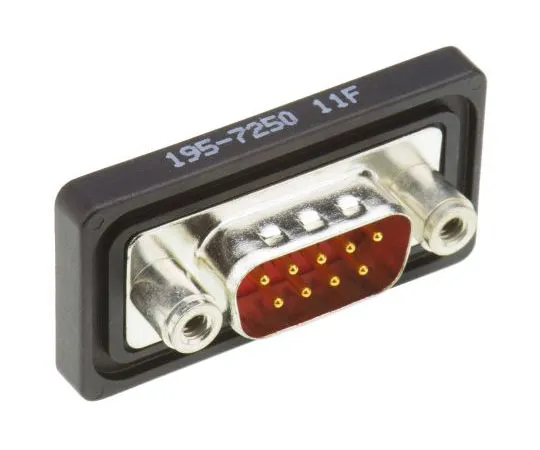 63-4722-60　FCT-一个MOLEX公司的FWD系列面板安装，9针D-sub连接器插头，外壳尺寸E防水D-sub　FWDF09P
