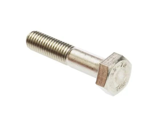 63-4840-55　普通不锈钢六角螺栓，M 10 x 50 mm　508-1010
