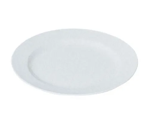 61-6841-25　Melamine School Dish Rice Dish Rim Type No. 26B White　7606300