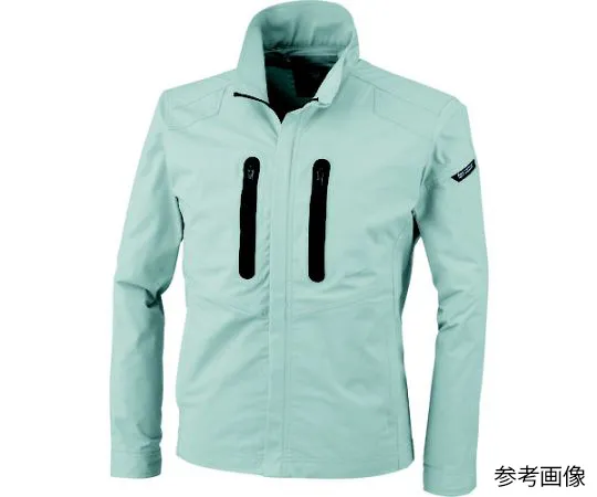 65-8393-89 Long Sleeve Blouson Moss Green 3L 1734-61-3L