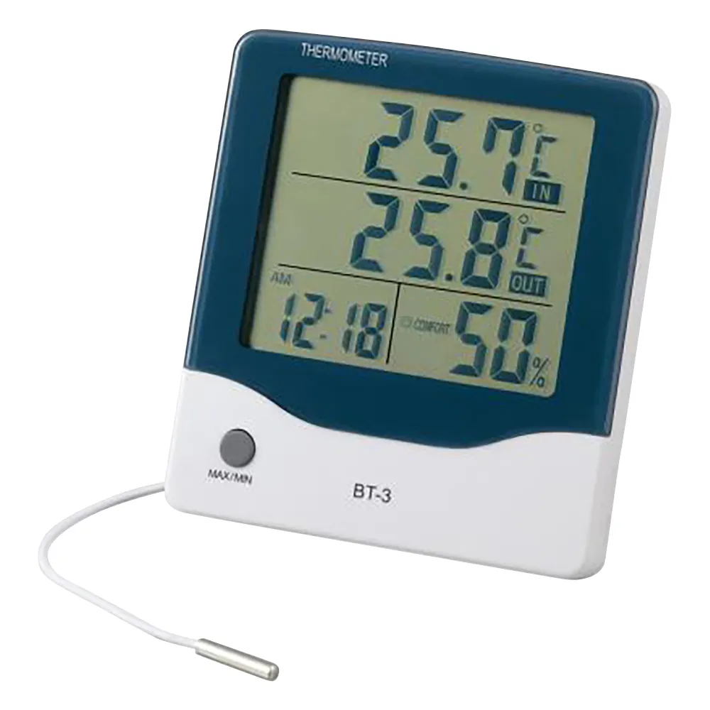 2-897-01　［已停用］带闹钟的大屏幕温度计　BT-3