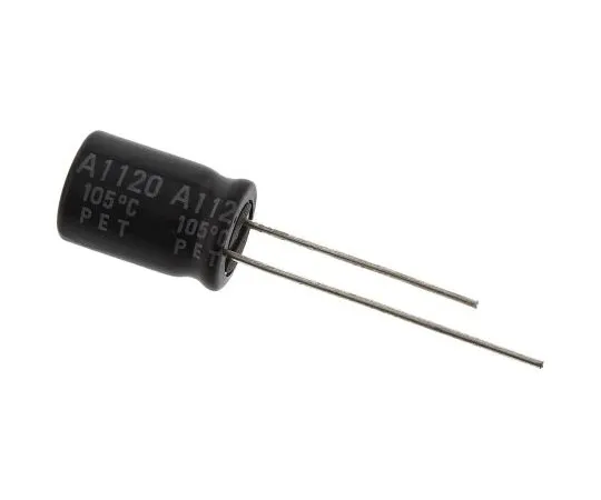 63-4721-60　Rubycon 100μF35V直流铝电解电容器，通过8孔 (Dia。)x 11.5mm+105°8 mm 3.5 mm　35YXF100M8X11.5