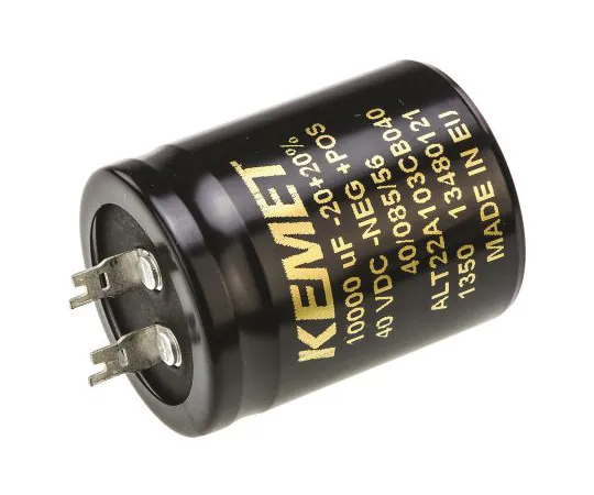 63-4767-10　凯美特10000μF40V直流铝电解电容器，冲压安装35 x 45 mm+85°C 35 mm 45 mm　ALT22A103CB040