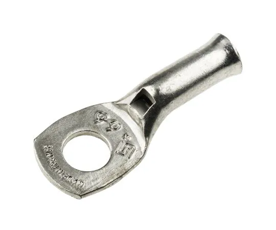 63-4759-89　TE Connectivity XCT系列非绝缘管状环形端子，6mm螺柱尺寸，6mm2至6mm2线材尺寸　710032-4