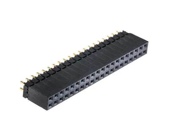 63-4747-02　Sampec 2.54毫米40向多路连接器，双列母线，通孔，ESQ12037GD　ESQ12037GD