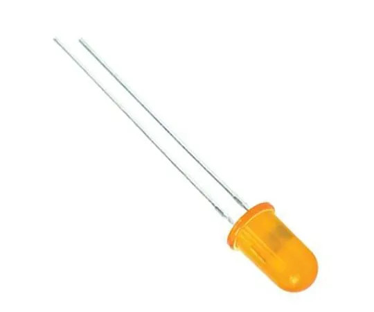 63-4738-81　2.1 VYellow LED 5毫米通孔，KingbrightL-53YD　L-53YD