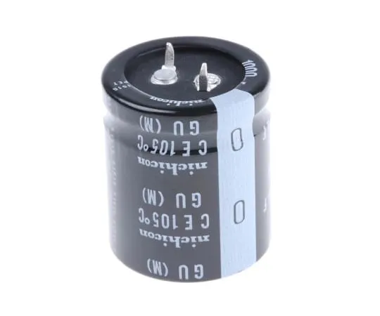 63-4827-93　尼希康1000μF200V直流铝电解电容器，通孔30 (Dia。)x 35 mm+105°30 mm 10 mm　LGU2D102MELB