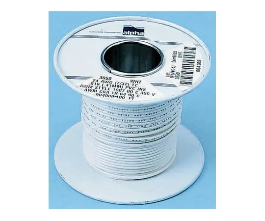 63-4707-97　阿尔法线橙色钩线UL1061, 0.33 mm2, 300 V 22 AWG, 30 m　3251 OR005
