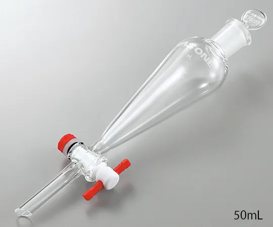 3-6521-01　［已停用］分离式漏斗50mL　FS-50
