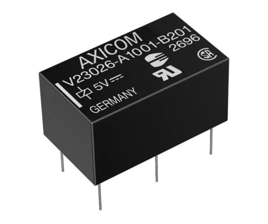 63-4713-31　TEConnectivityP1SPDT非锁定继电器PCB安装，24V直流线圈　V23026A1004B201