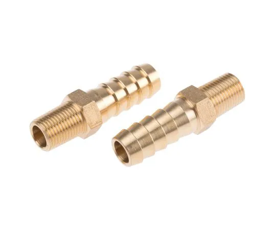 63-4840-13　RS PRO直管黄铜软管接头，G型男1/8　506-7171