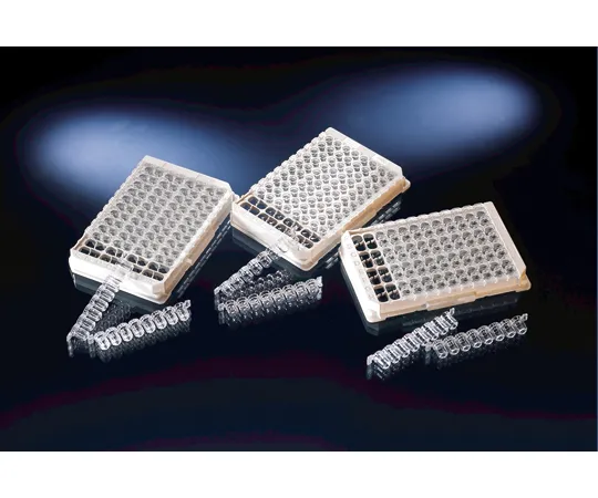 68-2009-38　Immuno Lock Well Module Plate C8 Star Well Maxi Soap Clear 1 Box (Contains 10 Pieces x 6 Packs)　448526