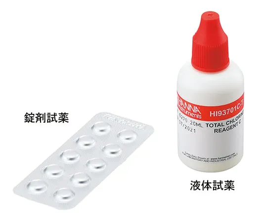2-8917-36　总氯片/液体试剂300次　HI93701-TJ