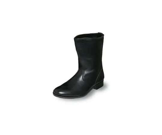 64-6539-28 Firefighting Work Half Boots Black 23.5 cm M312