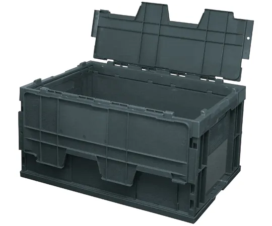 65-8993-71　Folding Container OC-75L Lid Integrated OD Color 3 Pieces　75LSFOD