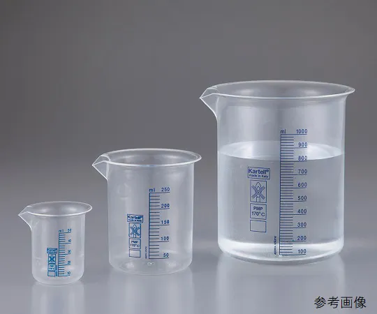 3-7084-01　［已停用］PMP烧杯含蓝色刻度25mL　1720