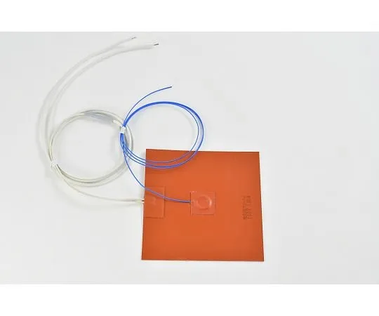 64-3422-96　硅橡胶加热器[热电偶3m,引线延长线3m] 100V180W 150mm×150mm　SR100-180-150-150-K3