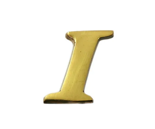 61-7430-59 黄铜金字大字英文I QL20-I
