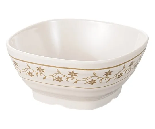 62-2922-85　Small square Bowl, camel　CM-50