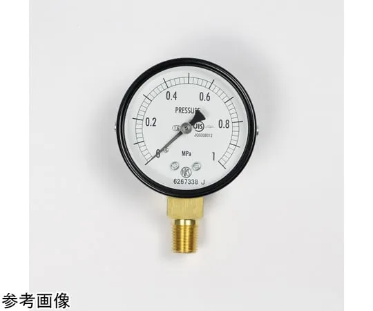 65-4269-57　Normal Pressure Gauge (Φ60) Vertical A Frame 0.16 MPa　AA10-171