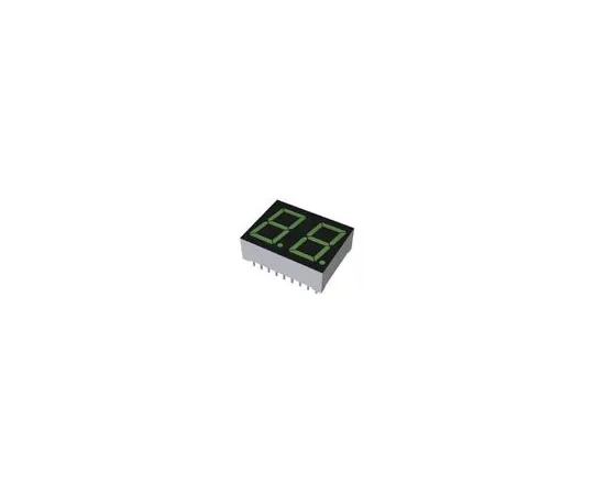 63-4711-54　LBP-602MA2ROHM2数字LED显示屏，CA Green 100 mcd RH DP 14.3 mm　LBP-602MA2