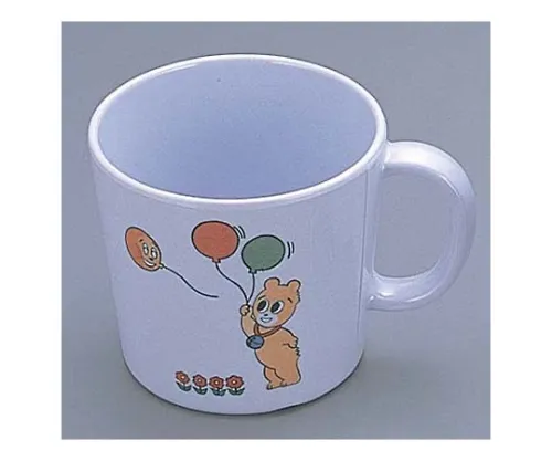 61-6837-91　Melamine Children's Tableware One-handed Cup (Large) KF-15　5453100