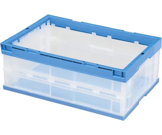 65-8993-45　Folding Container OC-30L Blue 5 Pieces　OC30LB