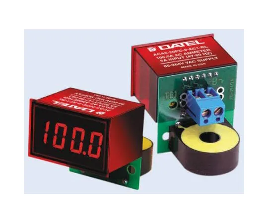 63-4776-23　村田LED数字电流表4位数AC 0°C~+60°C, 33.9×21.3 mm　ACA-20PC-4-AC1-RL-C