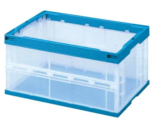 61-6566-63　Sekisui Folding Container Transparent OC-50L-CB　7766800