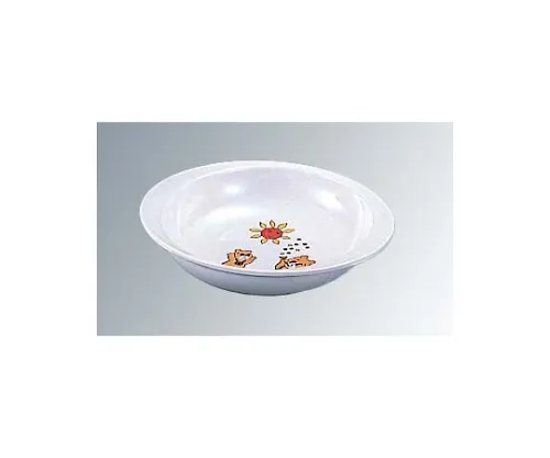 61-6837-85　Melamine Children's Tableware Soup Plate KF-8　5448500