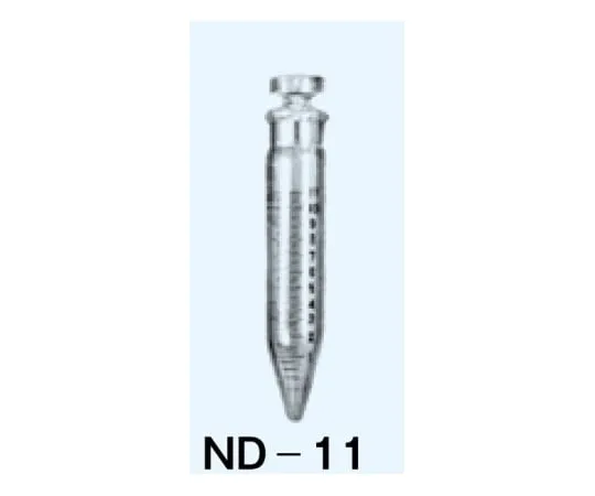 65-8671-35　Centrifuge Tube White, Conical Type Minimum Scale 0.2 mL 11 mL TS15, Diameter 19 x Total Height 115 mm　ND-11