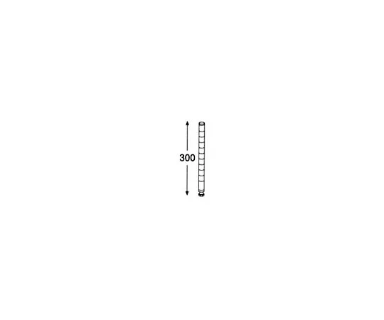 63-2826-90　［已停用］Home Erector 300 mm Post White (2件)