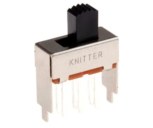 63-4685-66　PCB滑动开关双极双抛 (DPDT) 锁定350 mA@30 V直流滑动　MFP201N