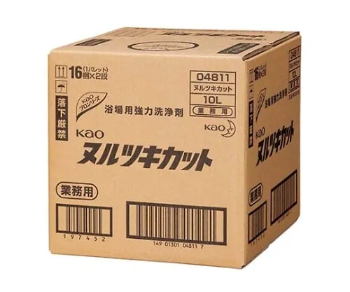 61-6754-52　Kao Bathhouse Strong Detergent Nurutsuki-Cut 10 L　3523450