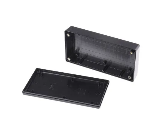 63-4727-09　Hammond 1599, ABS外壳，IP54, 170 x 85 x 34 mm　1599EBK