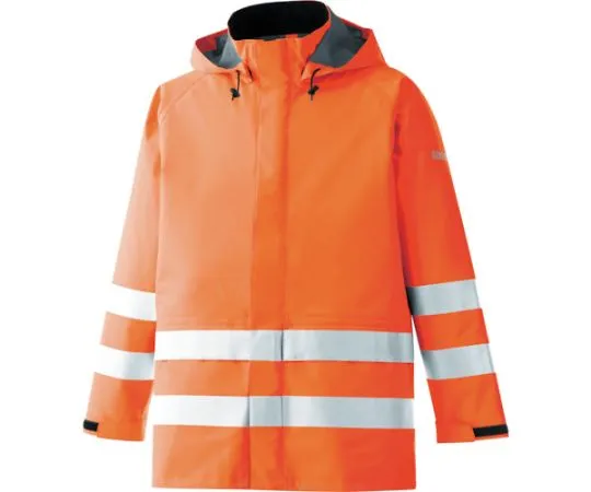 67-3137-07 Work Wear Rain Verde N Gore-Tex High Visibility Type Coat Fluorescent Orange S RAINVERDE-N-OR-UE-S