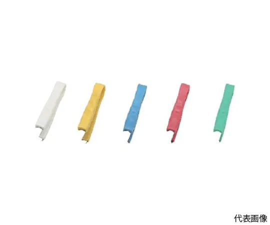 61-3223-41　彩色PP把柄黄色的万能不锈钢夹子　OG-LY