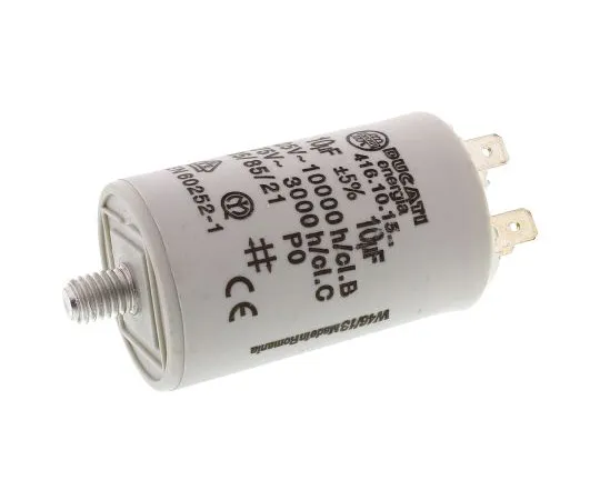 63-4779-51　Ducati Engia 10μF聚丙烯电容器PP450Vac±5%耐压插头4.16.10系列　4.16.10.15.64