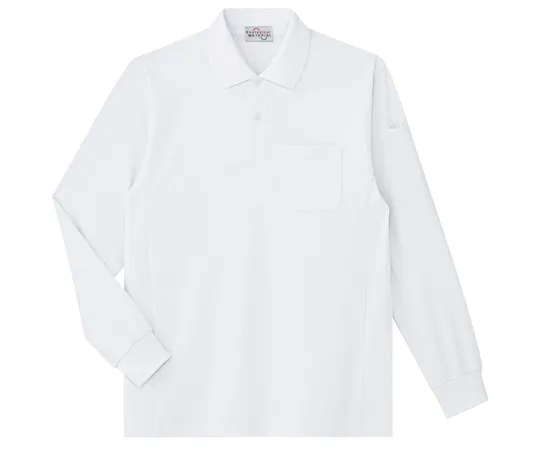 65-1283-07 工作服,环保防静电长袖POLO衫白色SSPS210-UE-SS PS210-UE-SS
