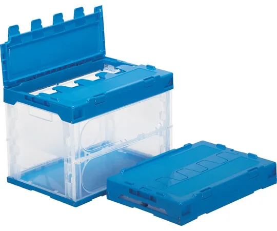 67-7114-38　Container 60B Transparent/Blue　55505000TMBL