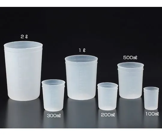 64-3692-77　PE一次性杯子100mL (1,000个)　01990
