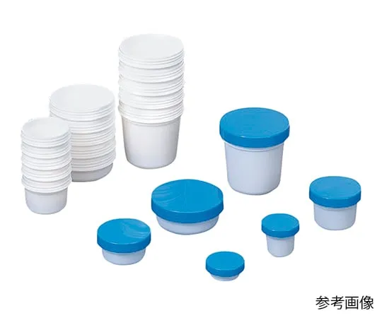 7-6554-01　UG圆形软膏Jar PP (CP型/太空型) 蓝色6mL　3-61