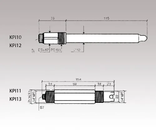 1-3750-14　pH变送器　KPI13
