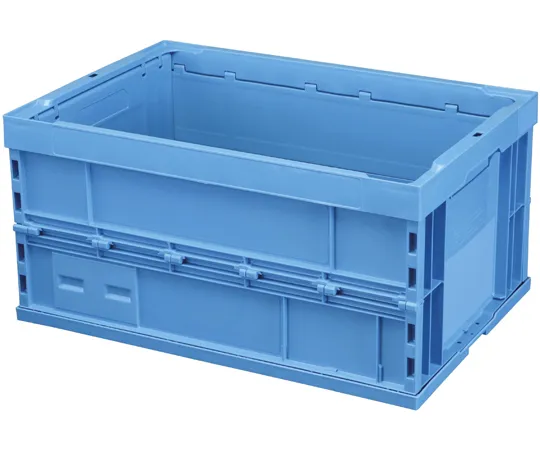 65-8993-51　Folding Container OC-75L Blue 4 Pieces　OC75LSB