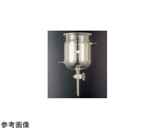 65-6822-29　Separable Flask with Jacket (Lower Mouth GC) 500 mL　1617-01