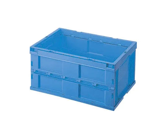 65-8993-47　Folding Container OC-40L Blue 5 Pieces　OC40LB