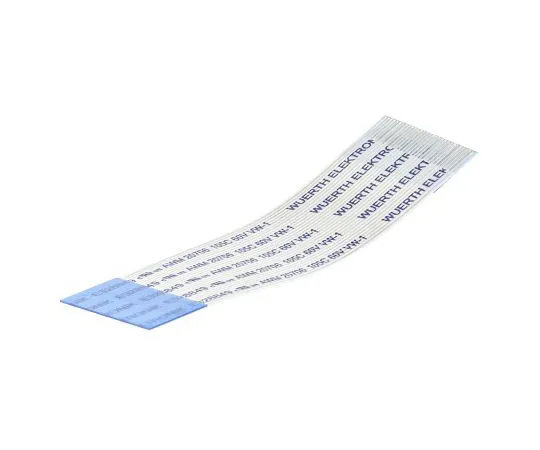 63-5077-89　Wurth Elektronik 6877 FFC跳线电缆，0.5mm间距，30路，50mm电缆长度，500 mA, 60 V交流电　687730050002