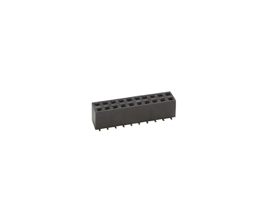63-4951-01　HARWIN 2.54毫米间距20道2线直PCB插座，表面贴装，焊点终止　M20-7871042