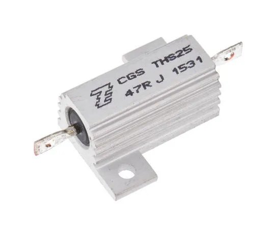 63-5061-28　TE ConnectivityTHS25系列铝厚焊丝挂线板安装电阻，47Ω±5% 25W　THS2547RJ