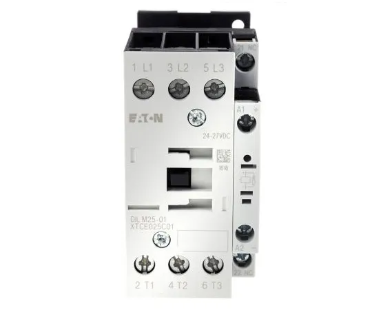 63-5048-42　伊顿3极接触器，25 A, 24 V直流线圈，xStart,3NO, 11 kW　DILM25-01(RDC24)